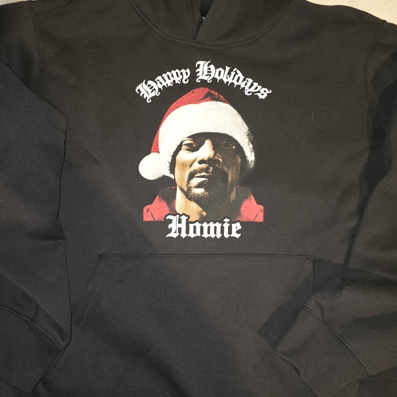 Other - Festive Holiday Hoodie with Snoop Santa Graphic